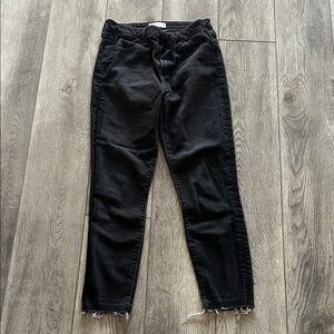 Abercrombie & Fitch Black Ankle Jeans